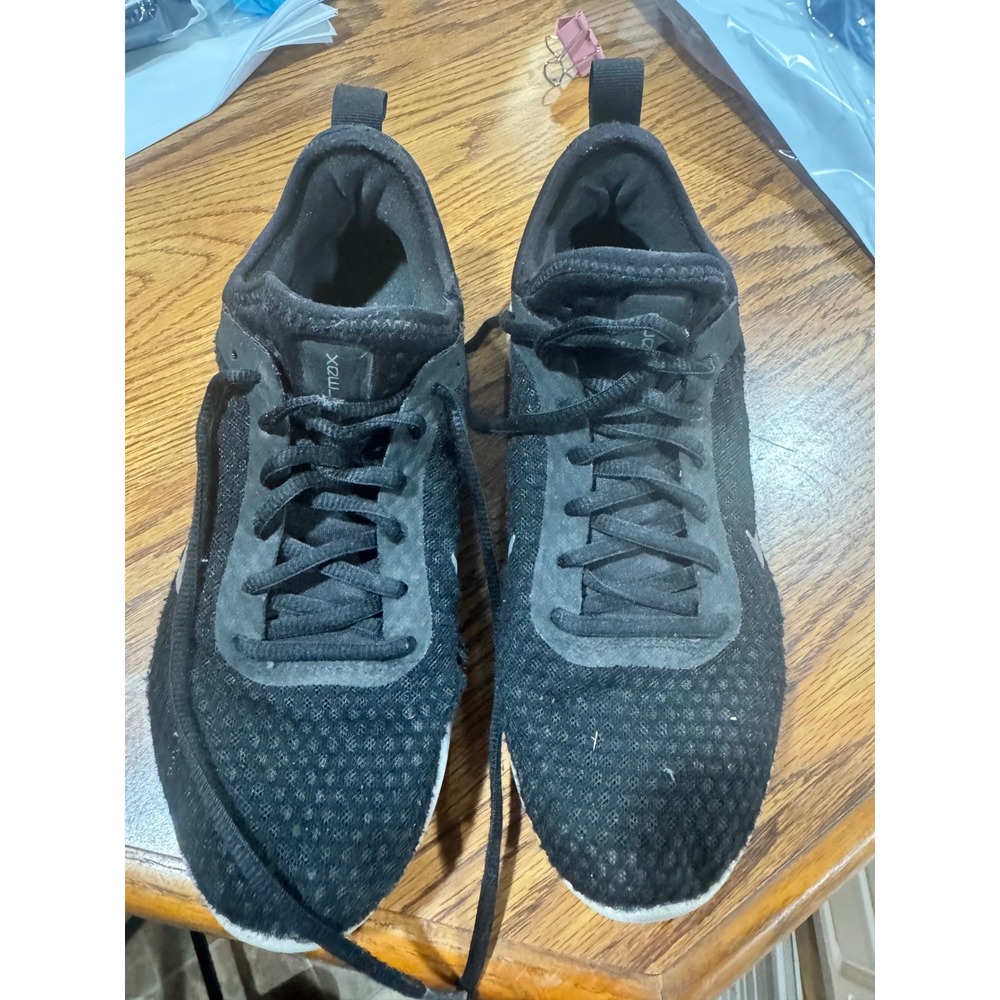 Nike Air Max Kantara Black Metallic Silver Running Shoes 908992-001 Womens 8.5